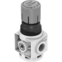 Festo Pressure Regulator, M5, 0.5 bar to 7 bar, MS2-LR-M5-D6-A8-B